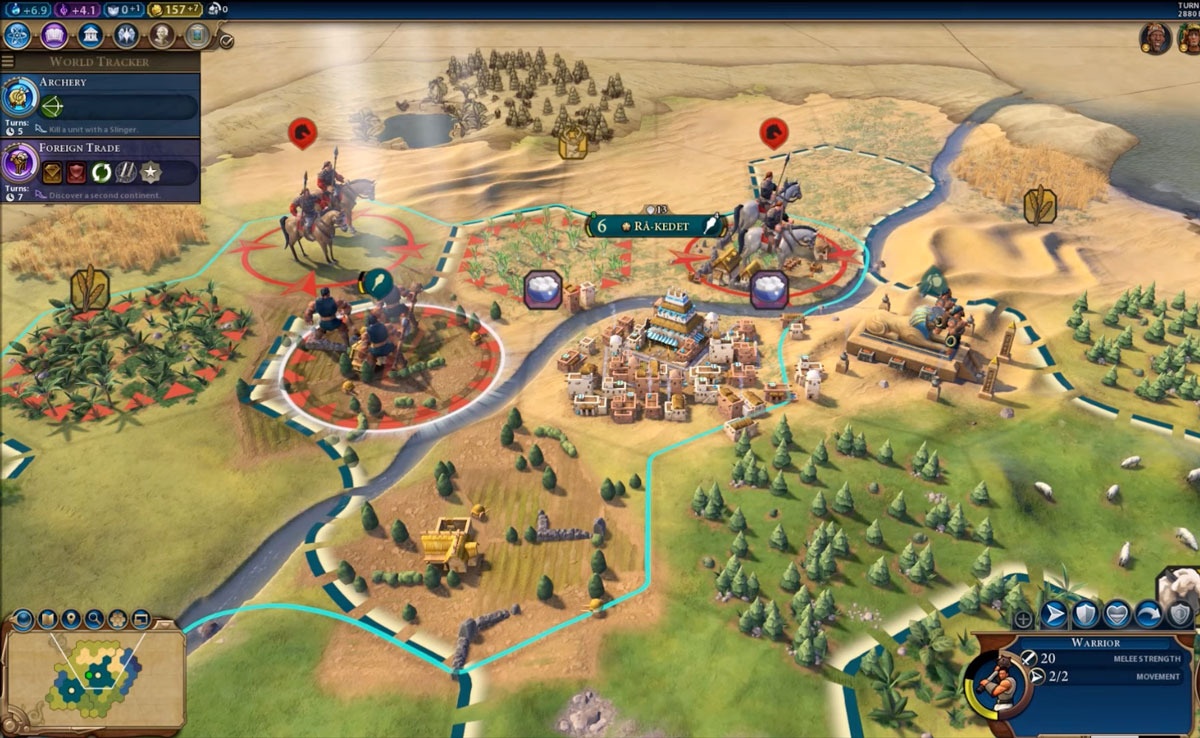 Civilization 6 Gameplay on Mac